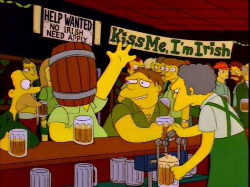 St. Patrick's Day: I Simpson