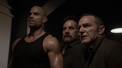 Phil, Glenn e Carl in Agents of SHIELD 5x16