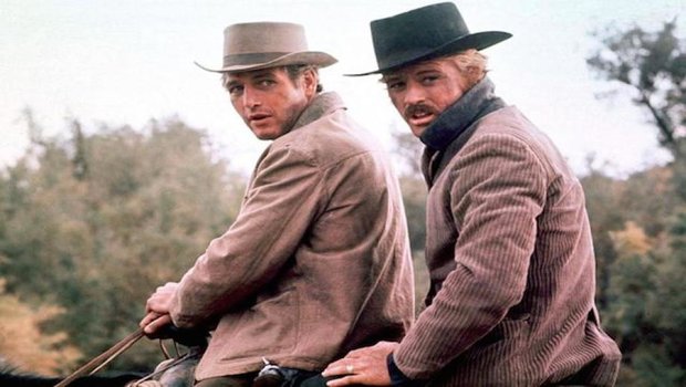 Paul Newman e Robert Redford, cowboy anticonformisti in "Butch Cassidy" (1968)
