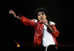 Michael Jackson durante il Bad Tour