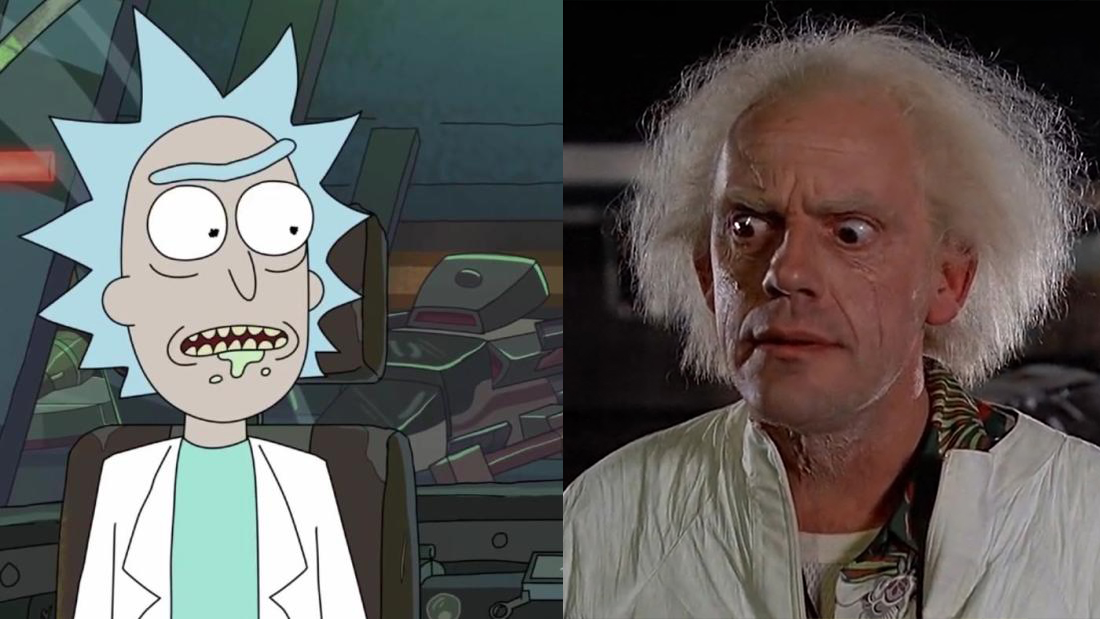 Rick e Morty Christopher Lloyd