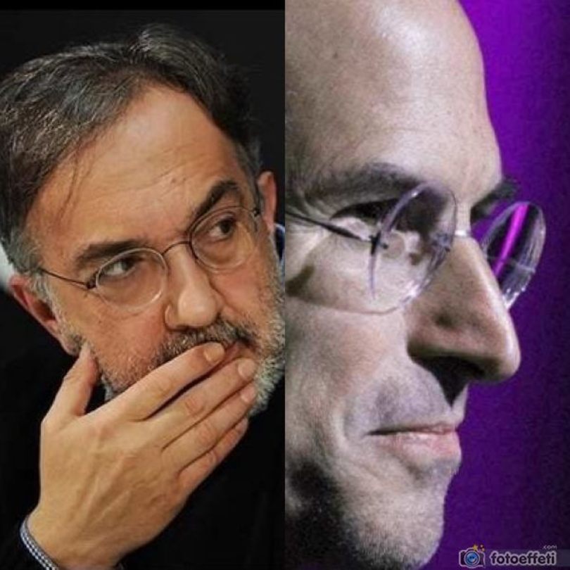 Sergio Marchionne Steve Jobs