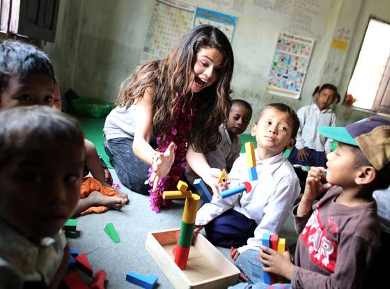 Selena Gomez ambasciatrice UNICEF