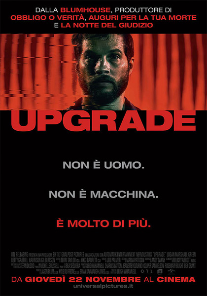 Il poster del film Upgrade