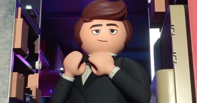 Il personaggio doppiato da Daniel Radcliffe in Playmobil: The Movie