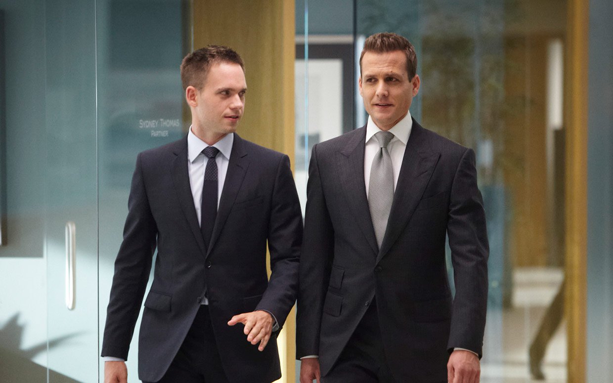 Suits - Mike e Harvey