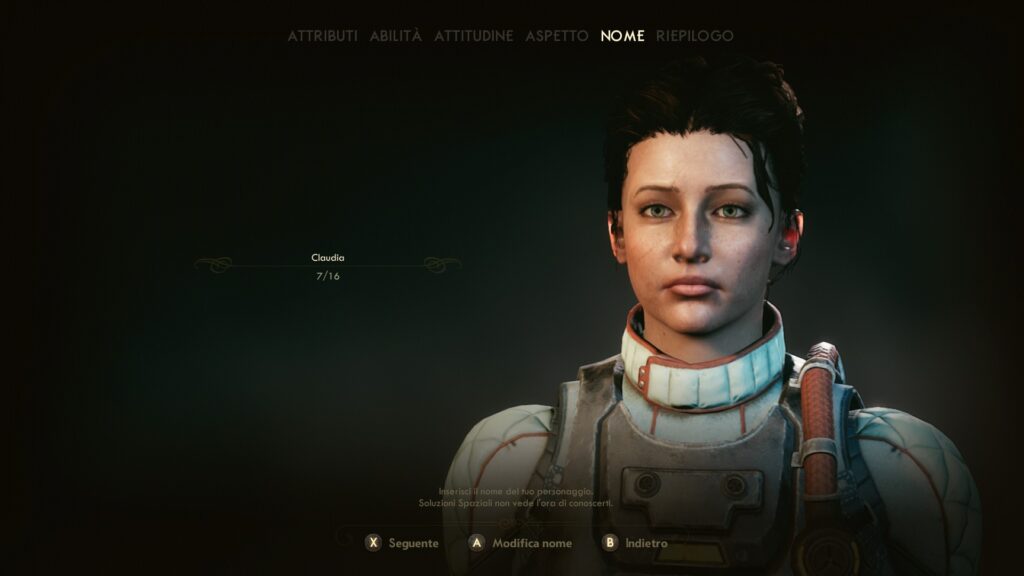 the outer worlds character creator