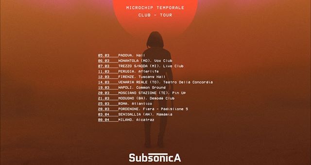 Subsonica club tour