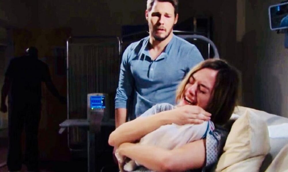 Beautiful, anticipazioni: Liam dice ad Hope che Beth è morta dopo il parto