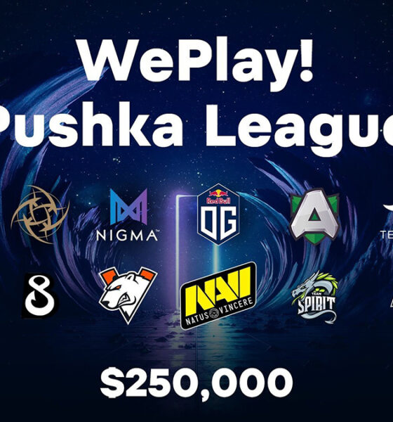 La locandina della WePlay! Pushka League, nuovo torneo online di Dota 2