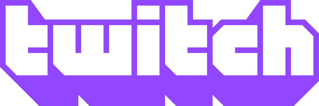 Il logo di Twtich, nota piattaforma di streaming