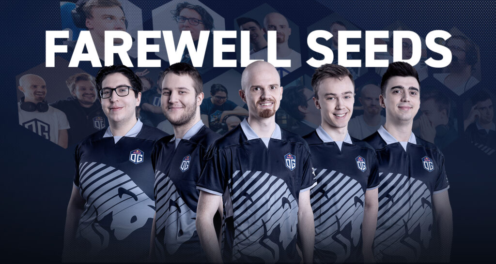 L'ex roster degli OG.Seeds di Dota 2