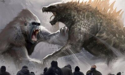 Godzilla vs King Kong - Primo sguardo alla lotta + godzilla + king kong