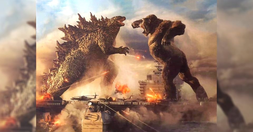 Godzilla vs Kong - Il film più selvaggio dell'anno + godzilla + king kong