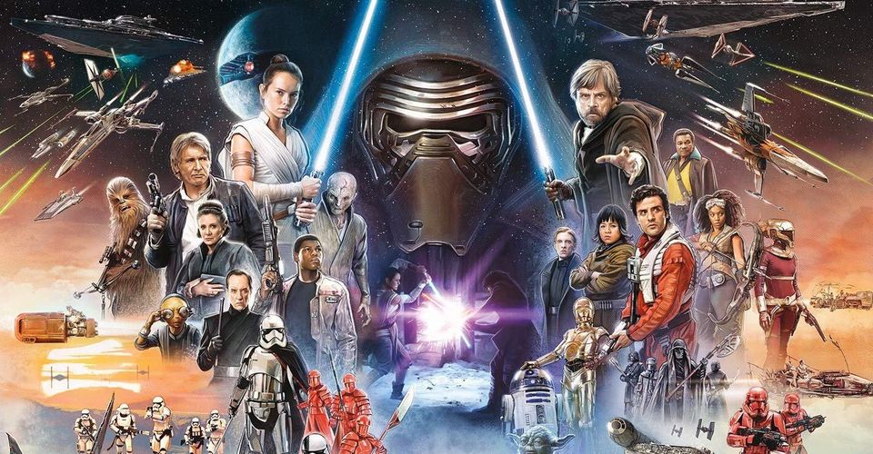 Slittamento per i film di Star Wars in uscita + locandina star wars
