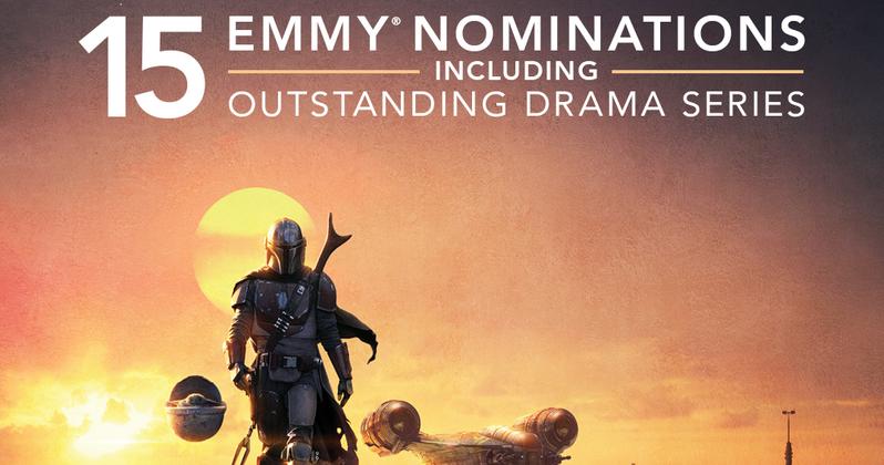 The Mandalorian candidato a 15 nomination + poster the mandalorian nomination