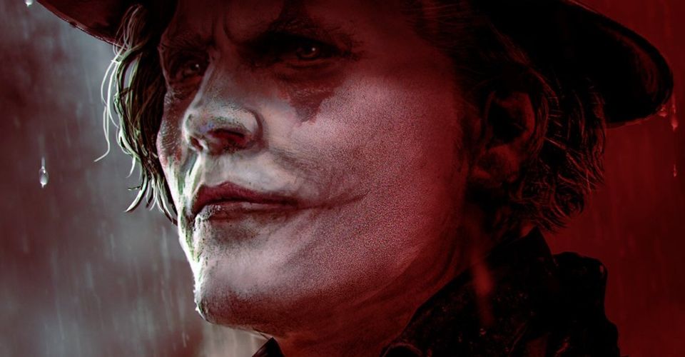 Johnny Depp è il Joker del Batman di Robert Pattinson in DC Fan Art + johnney depp