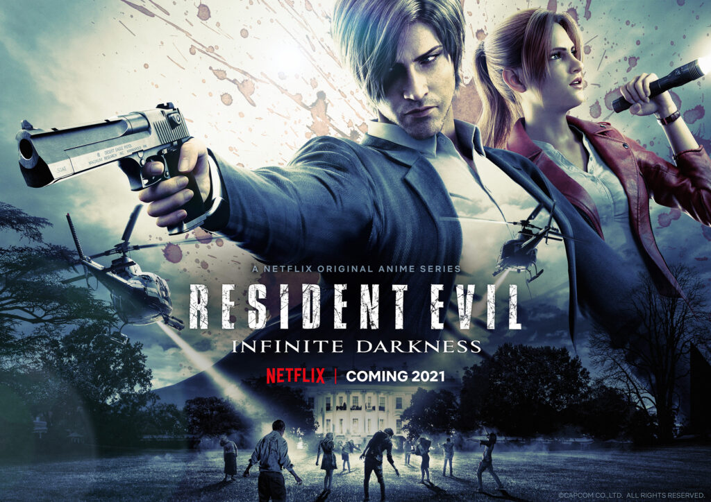 Resident Evil: serie animata Netflix poster