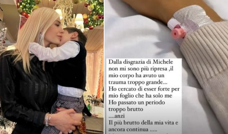 Paola Caruso La soubrette finisce in ospedale: "Dalla disgrazia di Michele non mi sono più ripresa"